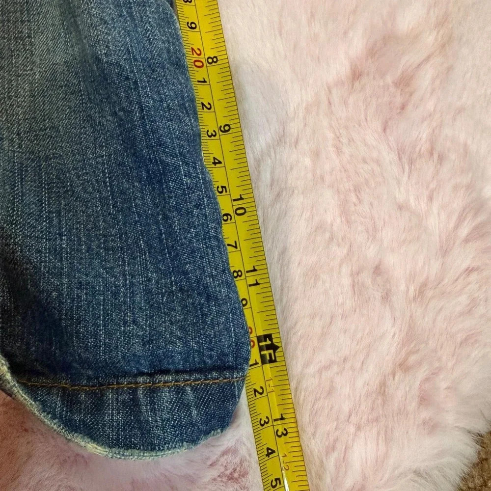 Y2K Old Navy ultra low waist denim skirt